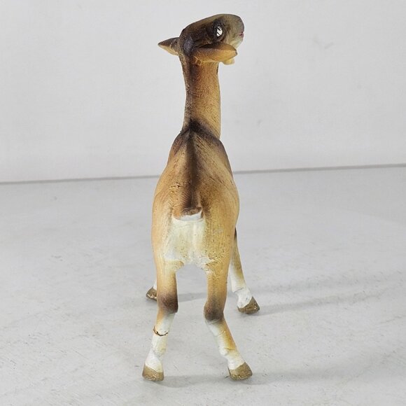 Vintage Ceramic Goat Figurine Hand Painted Nativity *AS IS Multiple Repairs* - Picture 2 of 12
